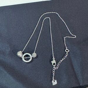 Swarovski Silver Color Necklace